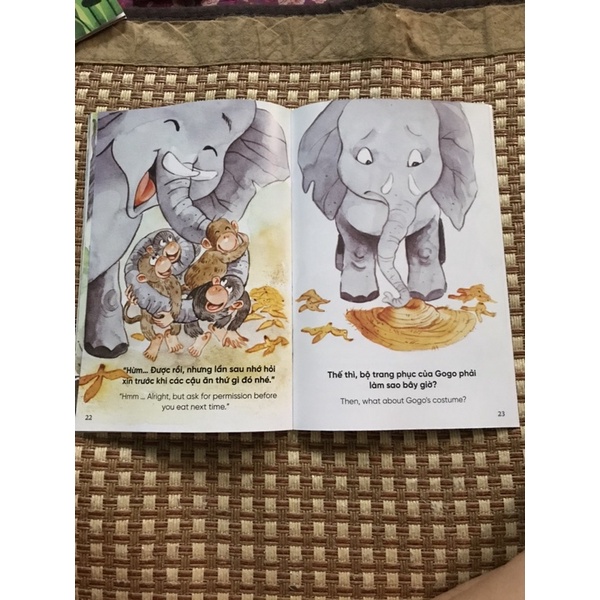 Sách - Truyện Tranh Song Ngữ Việt - Anh Dành Cho Trẻ Em - Bé Học Khoan Dung Và Tha Thứ - Being Tolerant And Forgiving