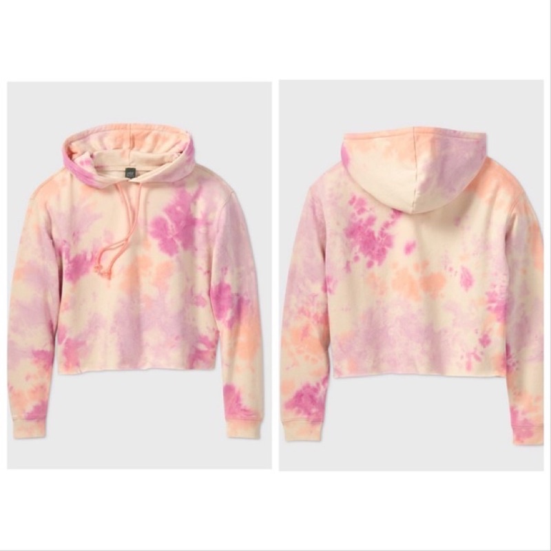 Áo Hoodies nữ dáng Cropped Wild Fable nỉ bông dày dặn