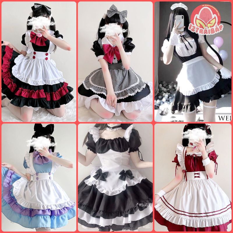 Váy Hầu Gái Maid Xinh Xắn Đáng Yêu