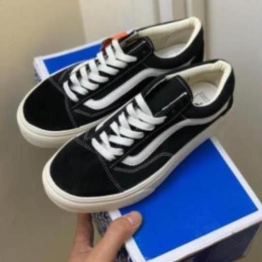 Giày Sneaker 𝐕𝐀𝐍𝐒 Vaul Đen Da Lộn Đã Hot cả thập kỷ nay Full Box Bill | BigBuy360 - bigbuy360.vn