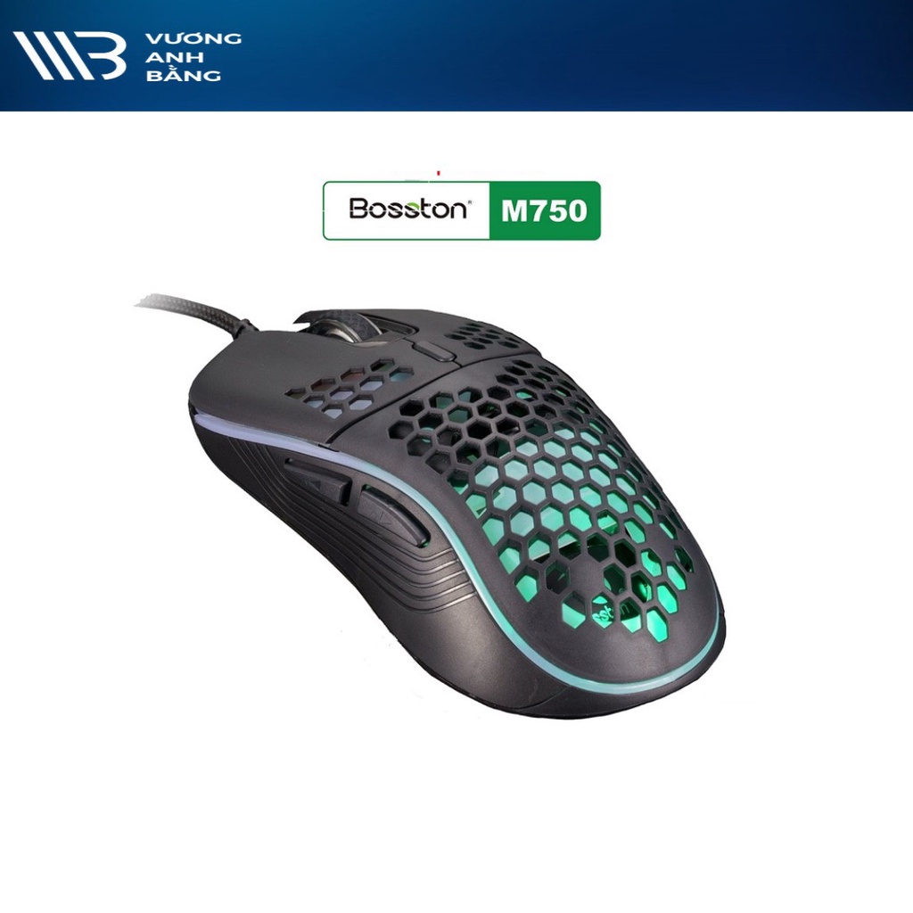 Chuột Bosston M750 LED Gaming- hàng chính hãng