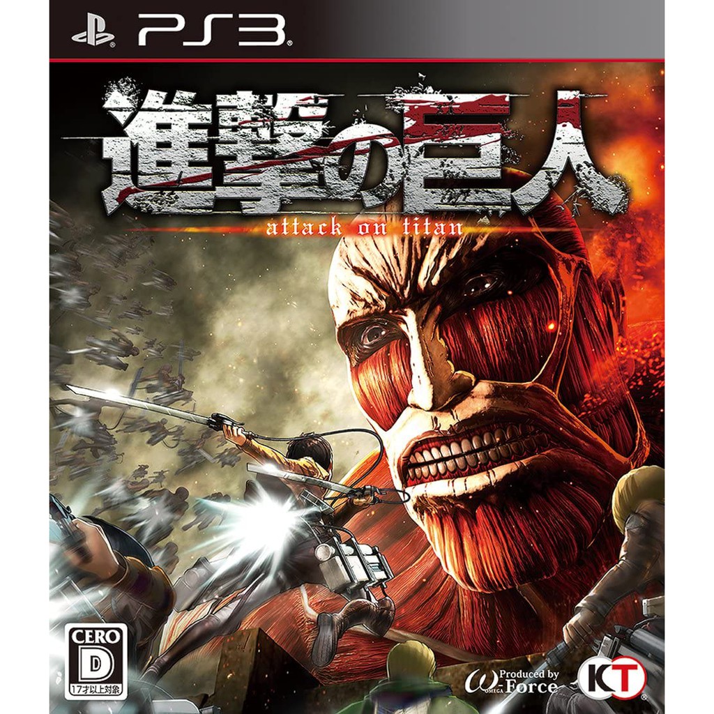 Bộ bài chơi Game Attack On Titan Cs3 CFW PKG độc đáo thú vị