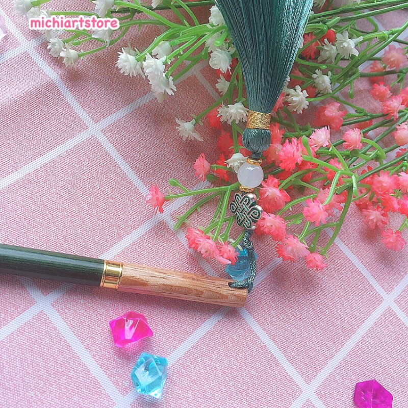 [Michi Art Store] Liễu Hàm Yên - Bút lông vẽ màu nước thủy mặc, cọ thư pháp lông thú - Bút Ý Hiên