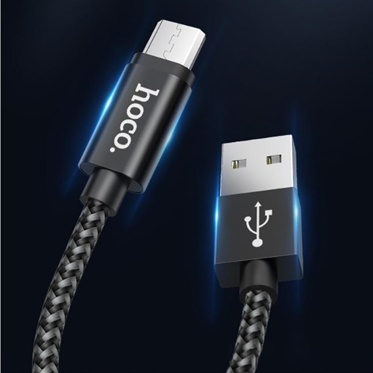 Cáp sạc nhanh Micro USB Hoco X14 đầu ra 3.0A Max cho các loại điện thoại Android