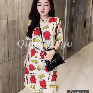 Váy zara hoạ tiết snoopy sz S chuẩn authentic