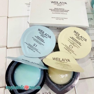 Dầu gội phục hồi nấm truffle weilaiya set dùng thử mini phục hồi tóc
