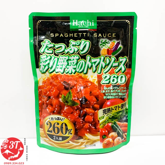 [Date 2023] Sốt Mì Ý / Mỳ ý Kem Tươi Hachi 260g Nhật Bản