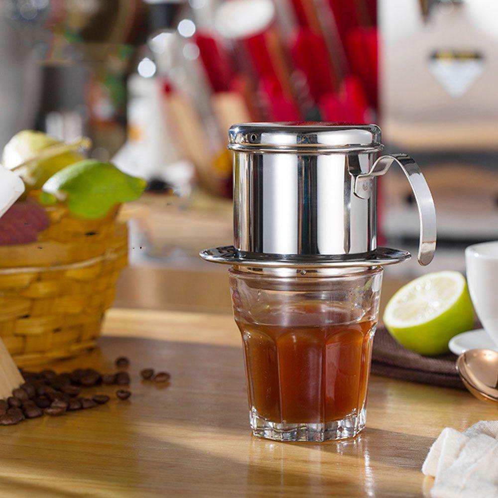Dụng Cụ Lọc Cà Phê Bằng Thép Không Gỉ Thiết Kế Nhỏ Giọt Tiện Dụng Cho Nhà Bếp