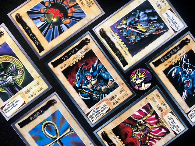BÀI IN YUGIOH ] Deck bandai 1998 63 lá 2 mặt