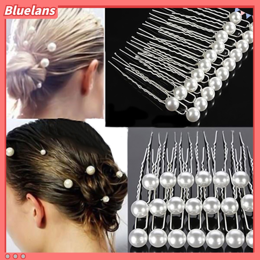 Set 20 KẹP TóC ĐíNh NgọC Trai Giả Dễ Thương Cho Nữ