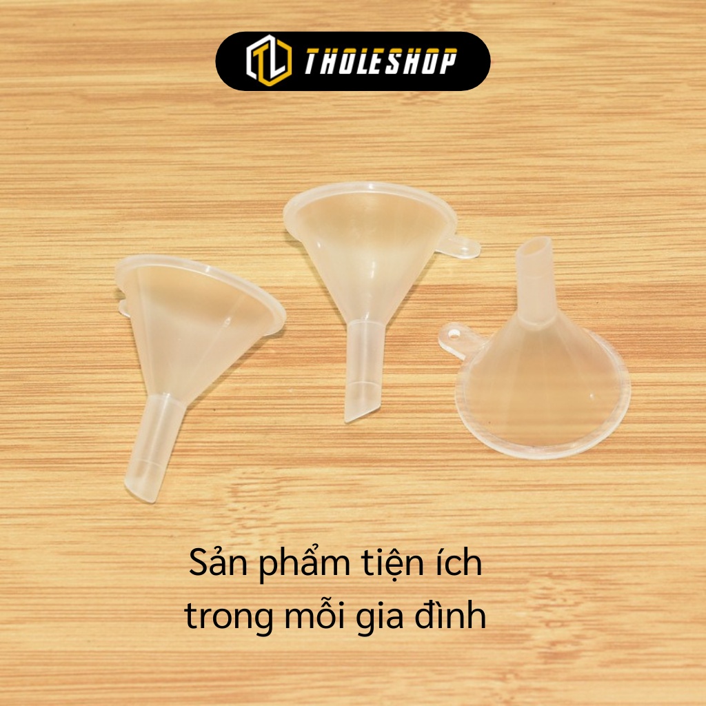 Phễu Mini - Combo 10 Phễu Nhựa Rót Chiết Dung Dịch, Nước Hoa Vào Lọ 5ml, 10ml 9402