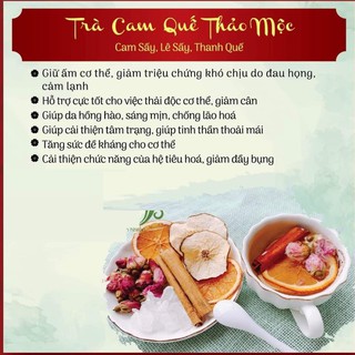 [Combo 5 gói dùng thử] Trà hoa quả mix 1 gói nhỏ