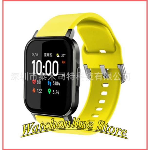 Dây đeo silicon SIKAI cho XiaoMi Haylou LS02,/Amazfit Gts 2 / Ticwatch Ls02 / Comi P8 / Gtr 42mm...