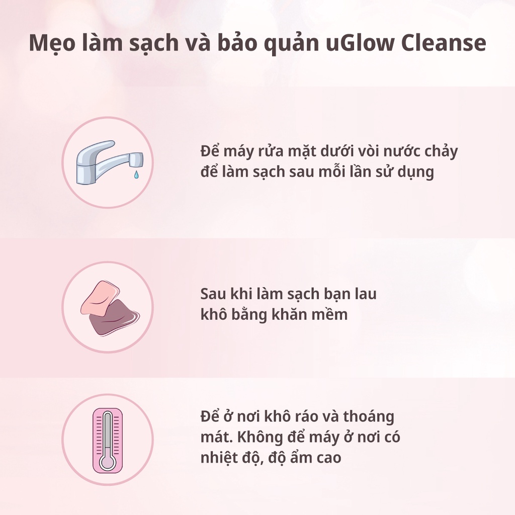 Máy rửa mặt OSIM uGlow Cleanse