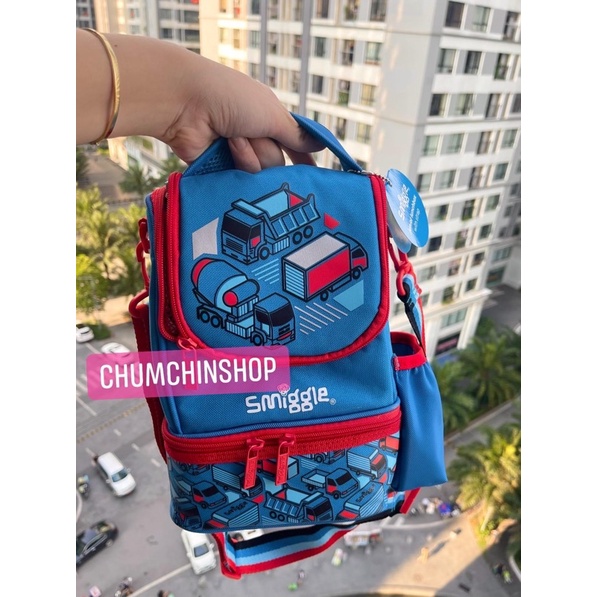 Túi Smiggle đeo chéo đựng đồ cho bé 26x18x12cm / Túi Lunch Box đựng đồ bỉm sữa cho bé