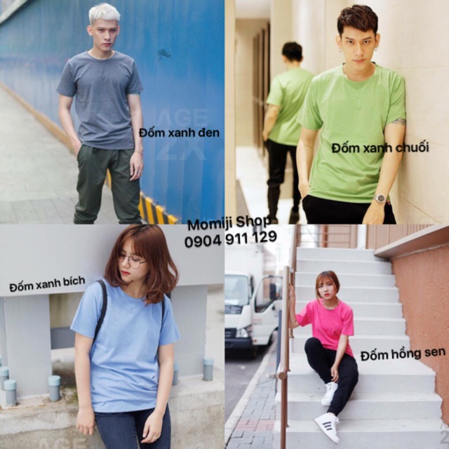 Áo thun đốm trơn (nhiều màu) | BigBuy360 - bigbuy360.vn