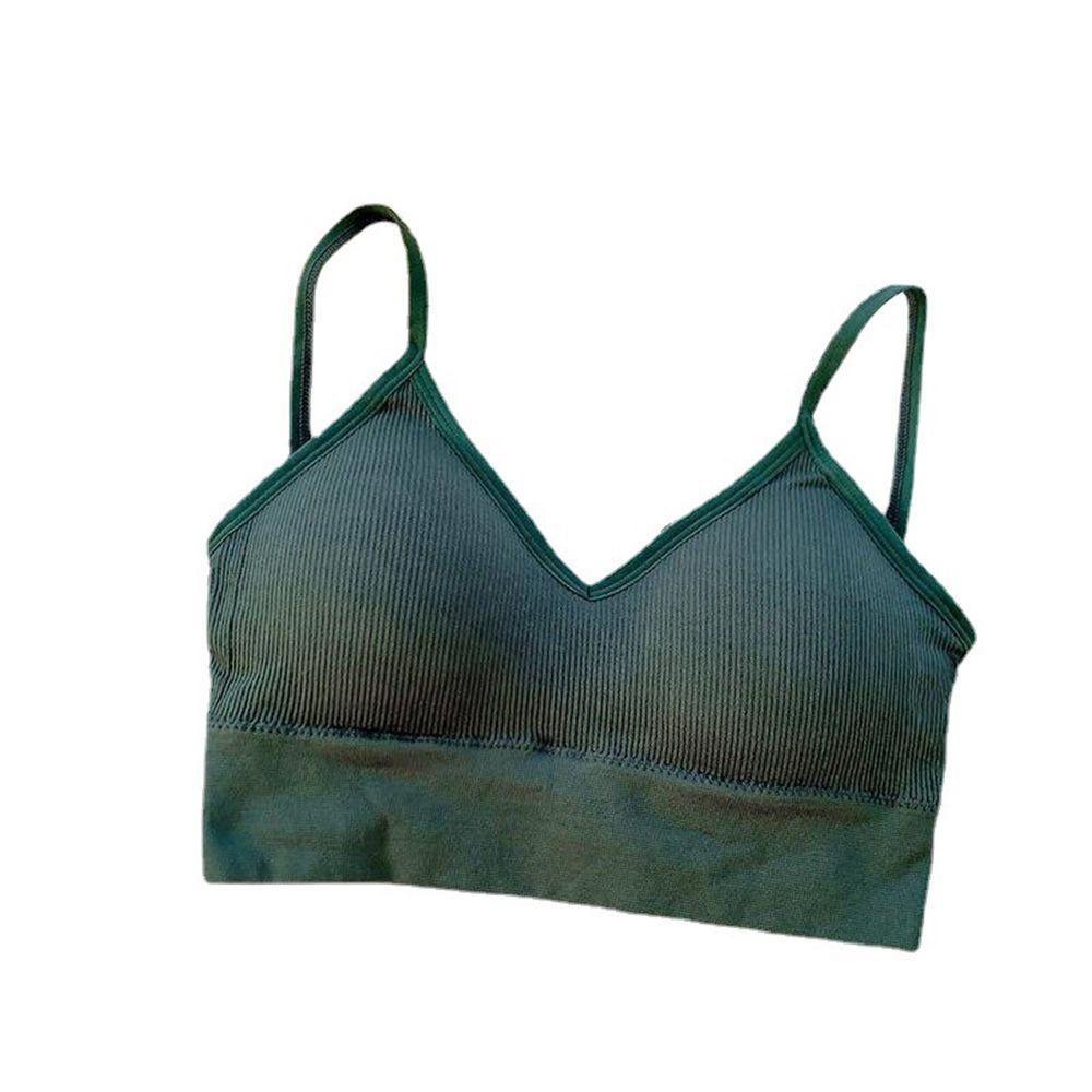 Áo Lót Không Đường May Màu Trơn Dây Đeo Sau Lưng Cho Nữ