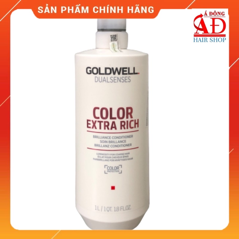 [Chính hãng] [Siêu rẻ] Dầu xả dưỡng màu Goldwell Color Extra Rich 1000ml (ĐỨC)