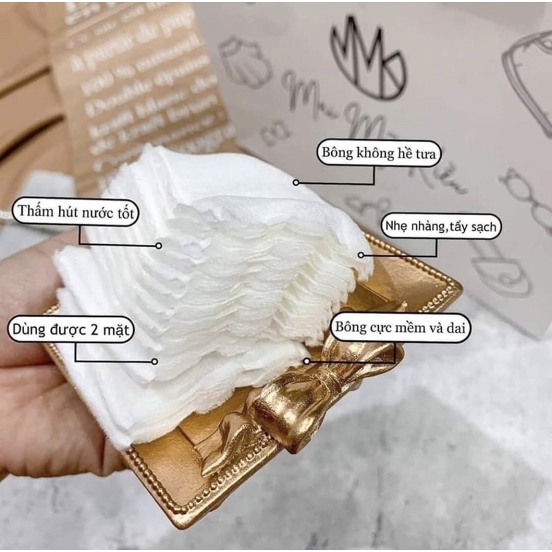 BÔNG TẨY TRANG LOẠI 200-222 MIẾNG
