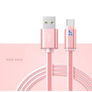 Cáp Hoco UPM12 Micro USB 1m2 Chống đứt gãy có Led