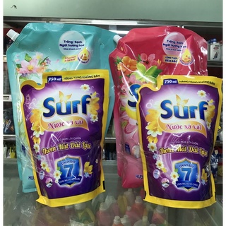 NƯỚC GIẶT Surf 3,3kg TẶNG NƯỚC XẢ VẢI HƯƠNG CỎ HOA LÔI CUỐN 750ml