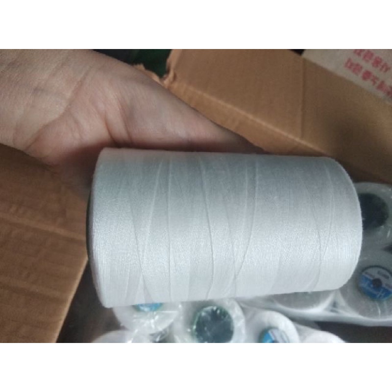 CHỈ MAY CUỘN TO 2MÀU ĐEN - Trắng