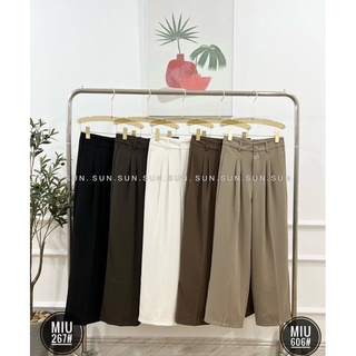 Quần ống rộng mã 606