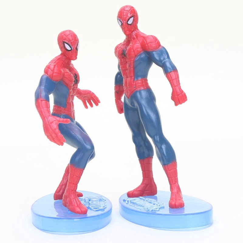 Set 7 Mô Hình Nhân Vật Siêu Anh Hùng Trang Trí