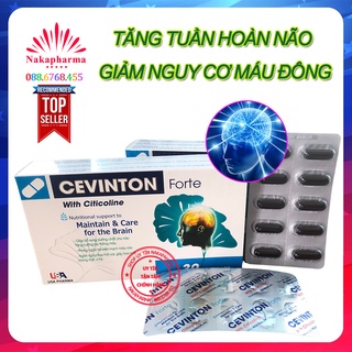 ✅ [CHÍNH HÃNG] Hoạt huyết dưỡng não Cevinton – Tăng cường tuần hoàn não, ngừa tai biến máu não, đau thắt ngực