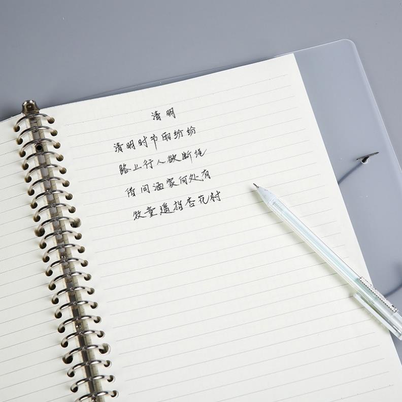 Giấy sổ còng 20 lỗ KOLANO giấy A5 thay cho sổ còng kẻ ngang, caro SN-001384