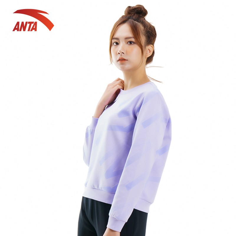 Áo nỉ thể thao nữ Anta 862038727-2