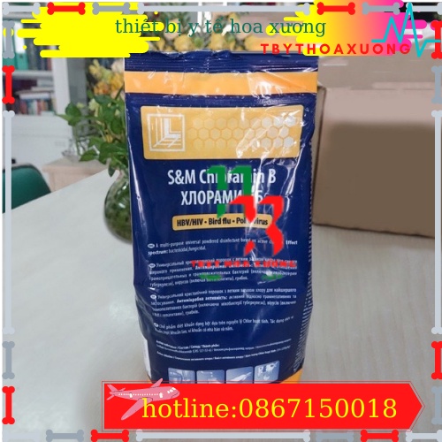 Cloramin B Diệt Khuẩn Khử Trùng Cộng Hòa Séc Túi 1kg Hàng Chính Hãng