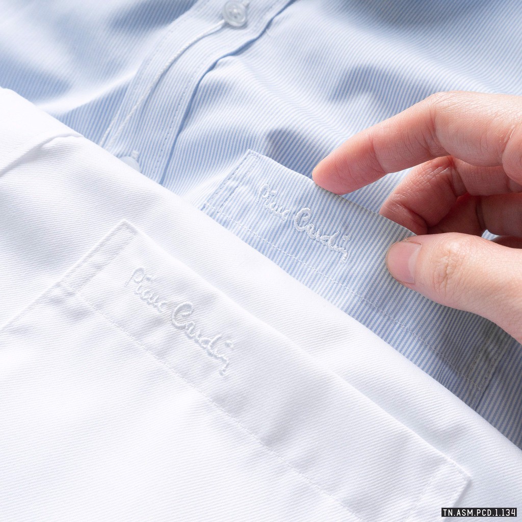 Áo sơ mi nam Pierre Cardin An Phước tay dài có túi công sở, chất vải cao cấp, mềm mát 6 màu | BigBuy360 - bigbuy360.vn