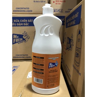 Nước rửa bát MR.FRESH TINH DẦU QUẾ 820ML