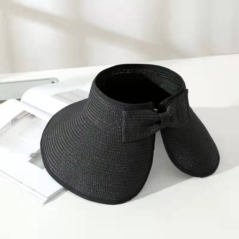 Mũ Rộng Vành Hở Chóp Che Nắng Xếp Gọn Thời Trang Đi Biển Đi Du Lịch Dã Ngoại Dành Cho Các Bạn Nữ