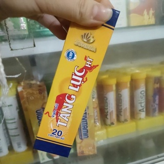 viên C sủi pluss bổ sung hồng sâm và vitamin c týp 20viên