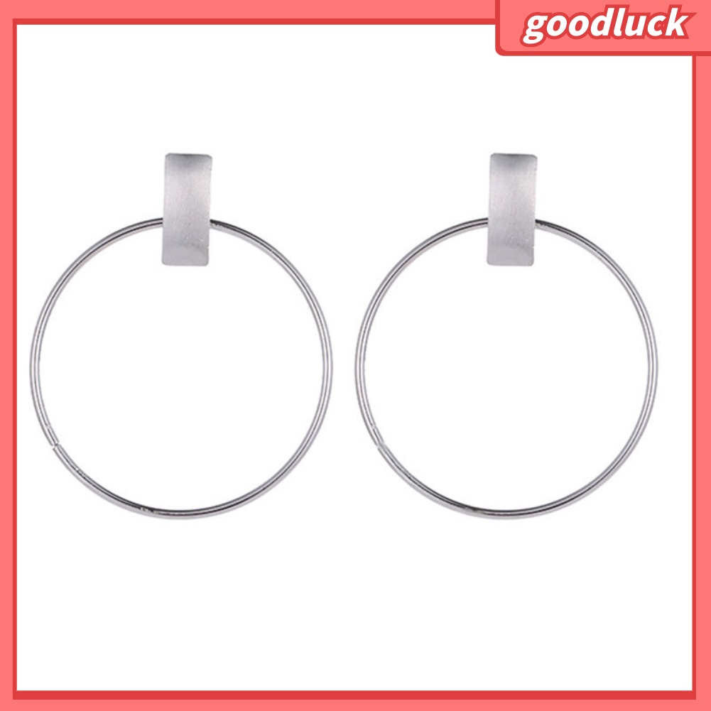 Bông tai nữ thiết kế hình học đơn giản cá tính