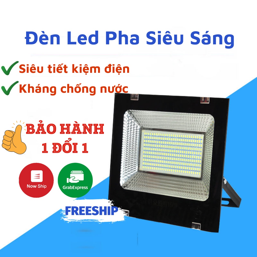 Đèn Led Pha, Đèn Pha Siêu Sáng Tiết Kiệm Điện, Chuyên Lắp Đặt Ngoài Trời NOBITA OFFICIAL