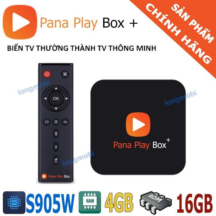 Đầu Tivi box Pana Playbox+( Ram 4Gb Rom 16Gb)