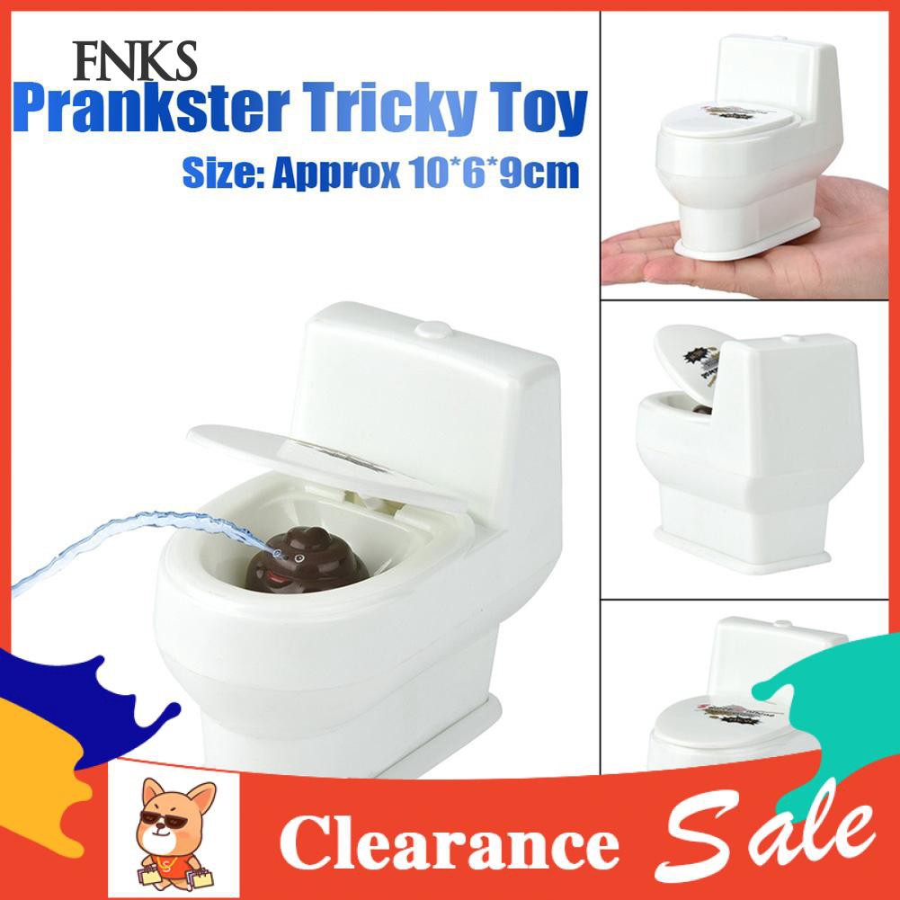 Đồ chơi bồn cầu mini có vòi phun xịt nước vui nhộn