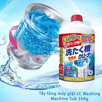 TẨY LỒNG MÁY GIẶT LỒNG ĐỨNG/ LỒNG NGANG LC WASHING MACHINE TUB NHẬT BẢN 550G