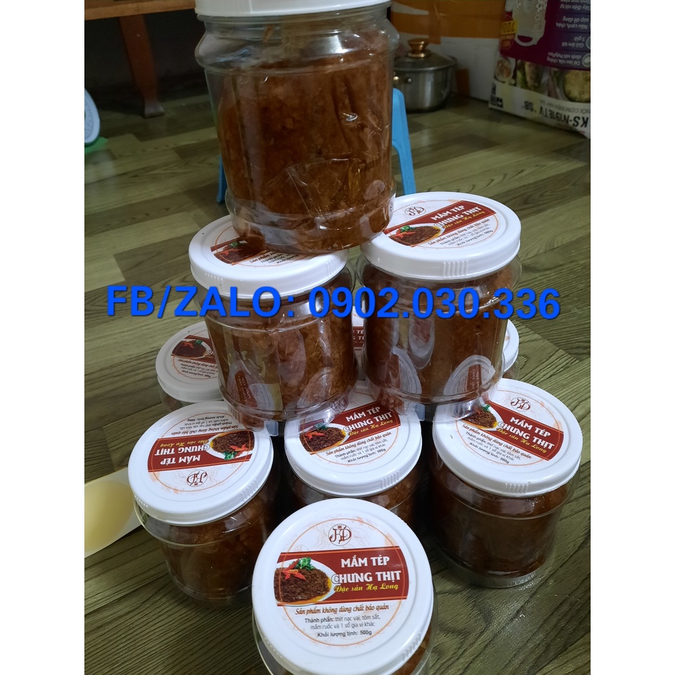 MẮM TÉP CHƯNG THỊT ĐẶC SẢN HẠ LONG 500GR | BigBuy360 - bigbuy360.vn