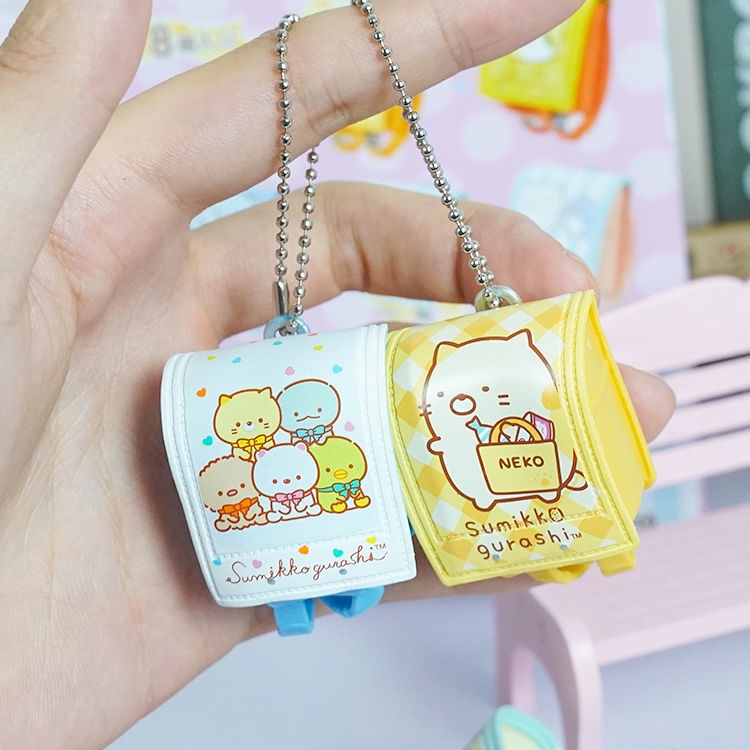 Móc Khóa Nhựa PVC Hình Sumikko Gurashi Dễ Thương