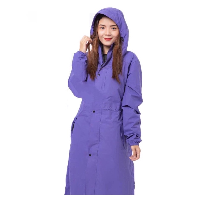 Áo Mưa măng tô nam nữ 2 lớp cao cấp chống thấm