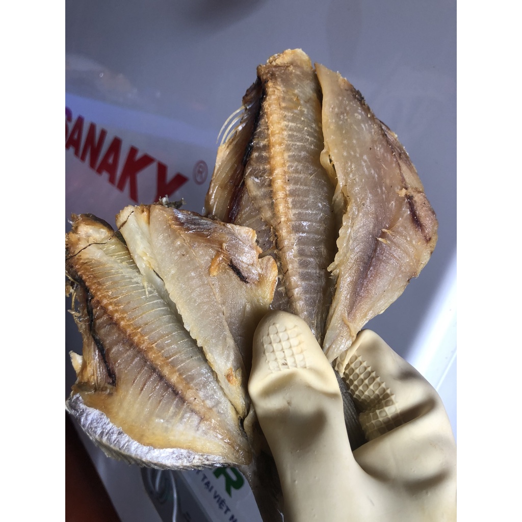 Khô cá đội đèn/ Cá sứa khô mặn dày thịt