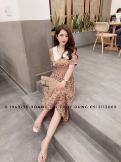 VÁY HOA NHÍ CHẤT ĐŨI LỤA