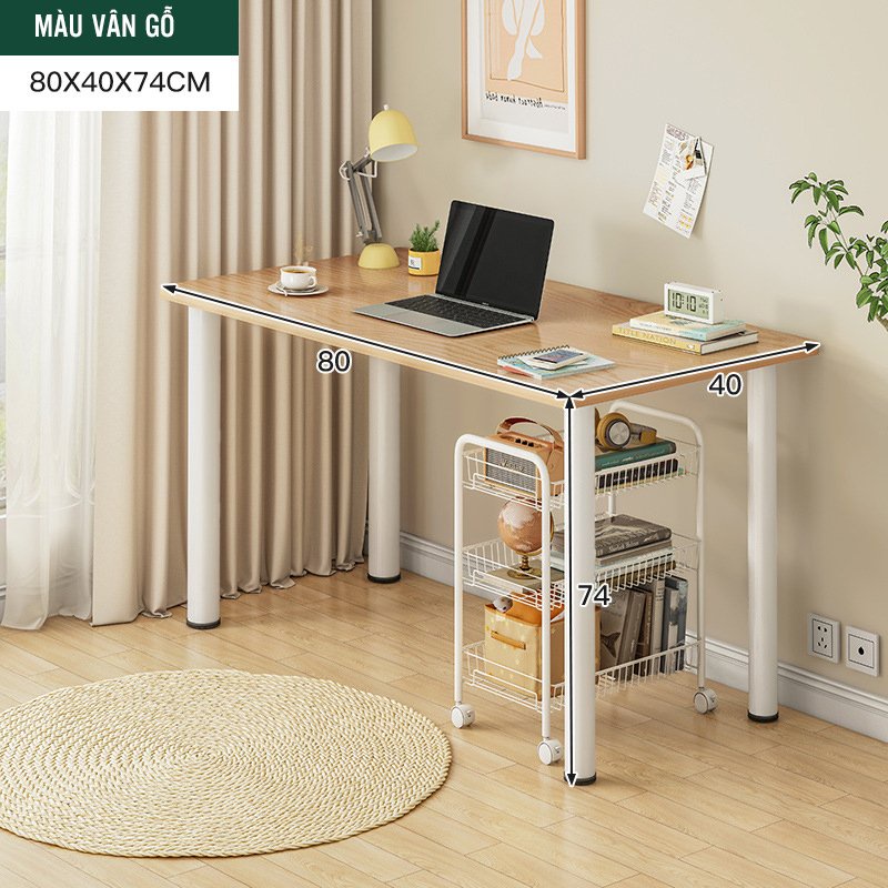 Bàn làm việc chân sắt, Bàn học nhỏ gọn - GM62 / GM09 / GA22