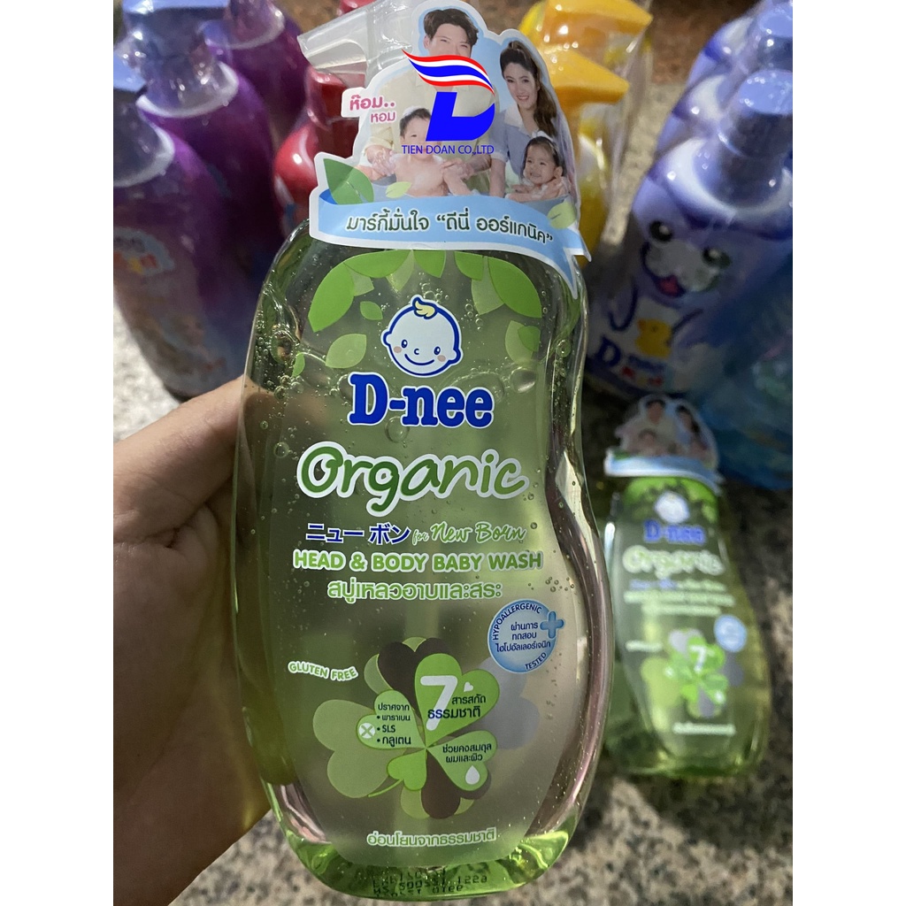 Sữa tắm gội toàn thân cho trẻ nhỏ Dnee Kid ⚡ HÀNG NHẬP KHẨU ⚡ Thái Lan