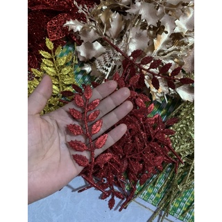 Nhánh lá me .trang trí phụ kiện tài lộc