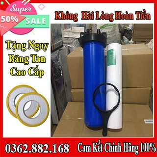 [Chính Hãng + Có Video] COMBO Bộ Cốc Lọc 20 Inch Béo Zen 34 Kèm Lõi PP Chính Hãng, Siêu Bền, Lọc Sạch 99% Tạp Chất
